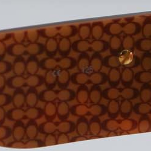 Coach sunglasses, tortoise plastic frame hard case - Picture 5 of 7